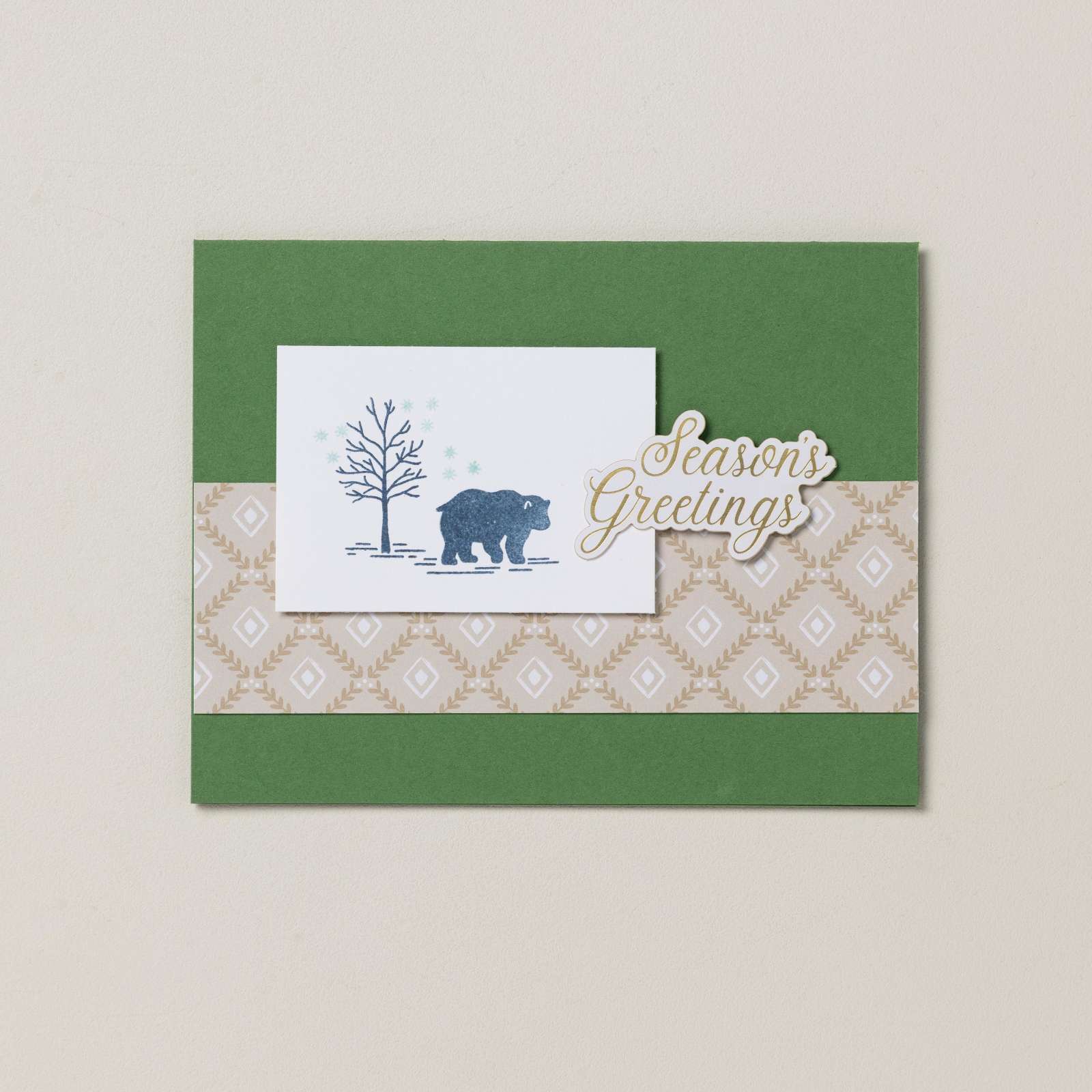 WOODLAND SCENERY PHOTOPOLYMER STAMP SET