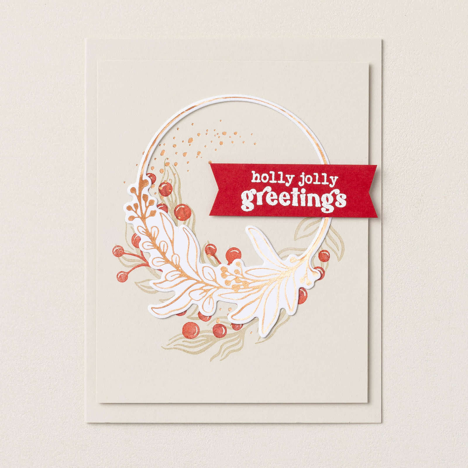 WREATH & WONDER PHOTOPOLYMER STAMP SET