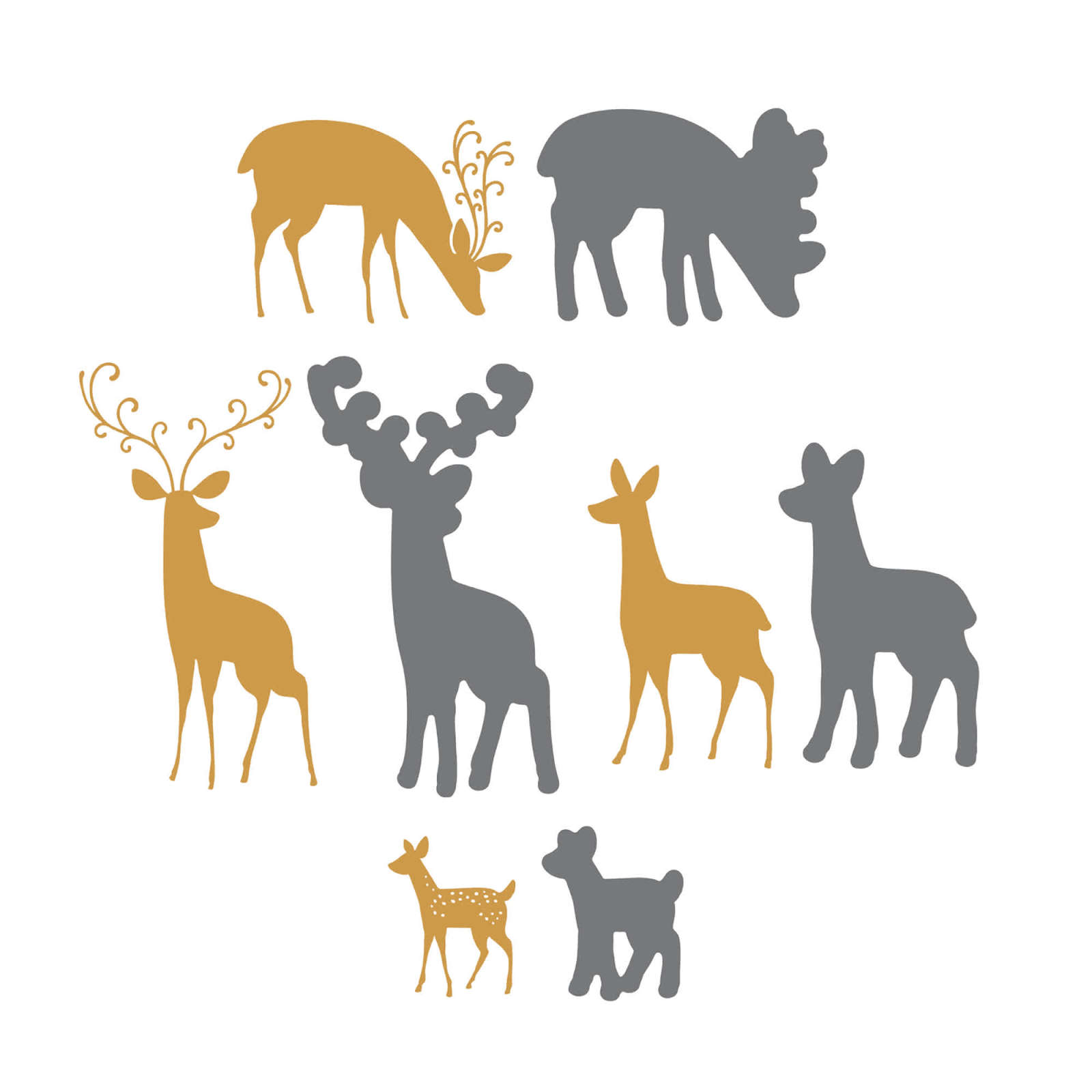 GRACEFUL EVERGREEN DEER bundle