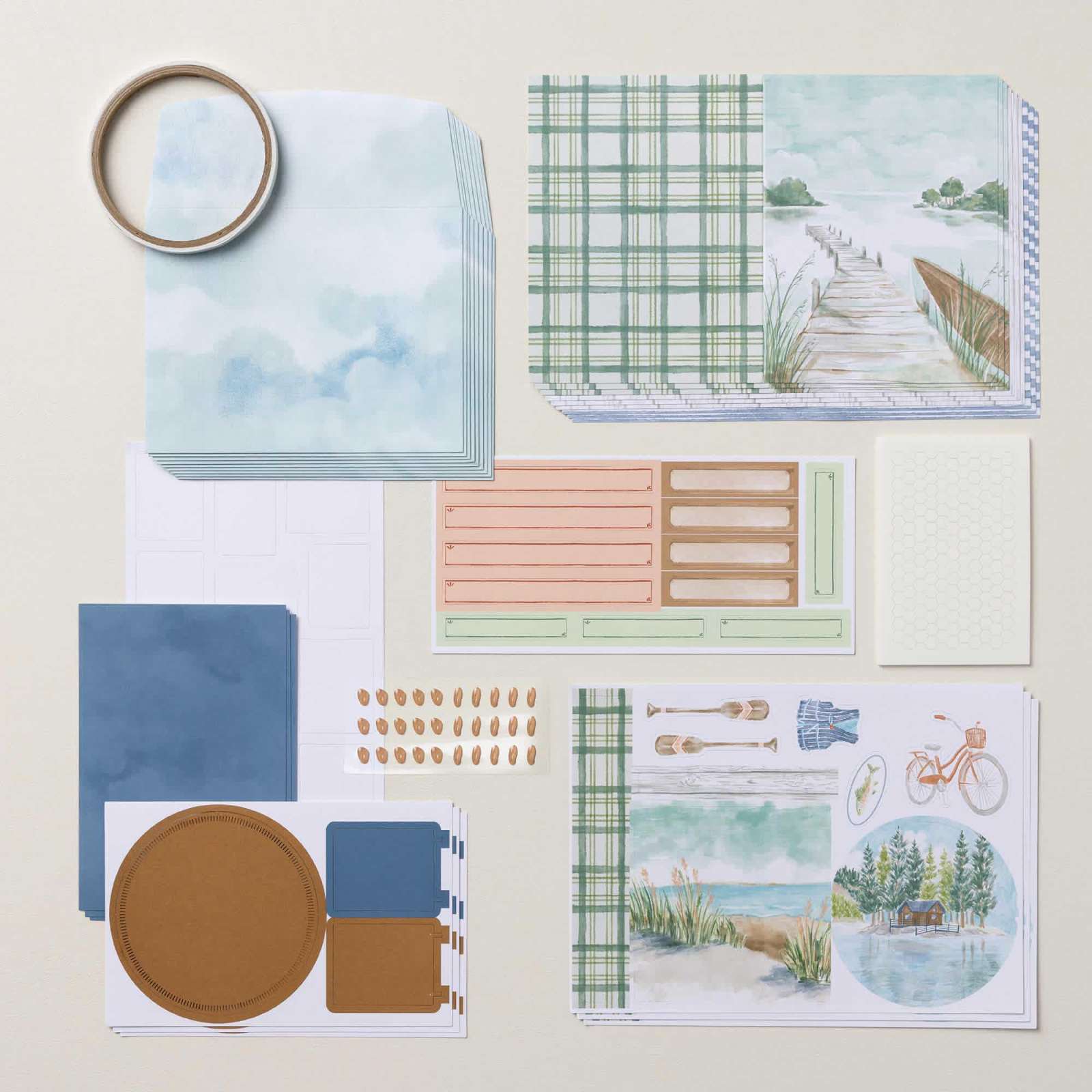 LAKESIDE RETREAT PAPER PUMPKIN REFILL (ENGLISH)