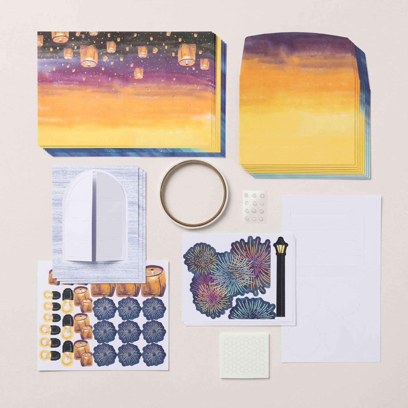 SPARKLING CELEBRATIONS PAPER PUMPKIN REFILL (ENGLISH)