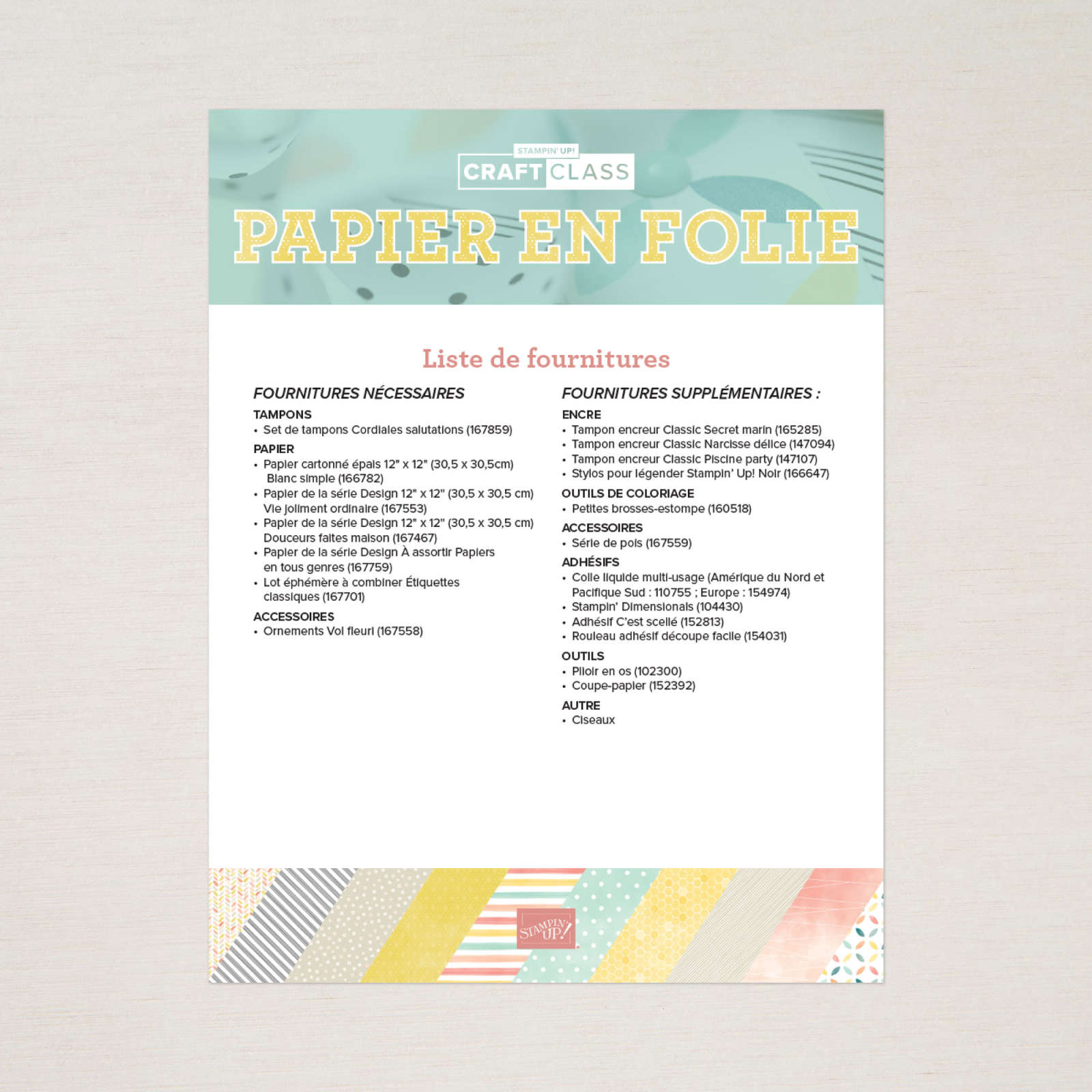 PAPER MIXER CRAFT CLASS
