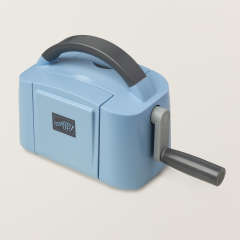 MINI-MACHINE DE DÉCOUPE ET GAUFRAGE BLEU BOHÈME EN SÉRIE LIMITÉE