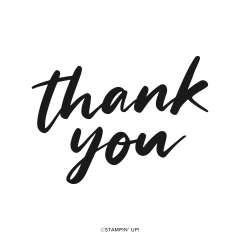 THANKING YOU PHOTOPOLYMER STAMP SET (ENGLISH)