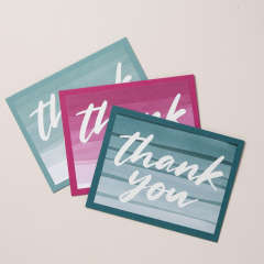 THANKING YOU PHOTOPOLYMER STAMP SET (ENGLISH)