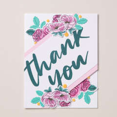 THANKING YOU PHOTOPOLYMER STAMP SET (ENGLISH)