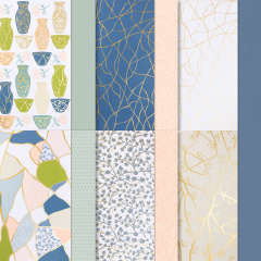 KINTSUGI INSPIRATIONS 12" X 12" (30.5 X 30.5 CM) SPECIALTY DESIGNER SERIES PAPER
