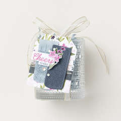 GOLD STRIPED 3/8" (1 CM) MESH RIBBON