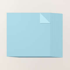 BALMY BLUE 12" X 12" (30.5 X 30.5 CM) TWO-TONE CARDSTOCK