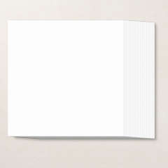 BASIC WHITE 12" X 12" (30.5 X 30.5 CM) THICK CARDSTOCK