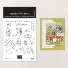 JOLIES PETITES BÊTES PHOTOPOLYMER STAMP SET (FRENCH)