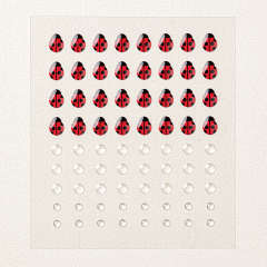 LADYBUG GARDEN EPOXY SHAPES