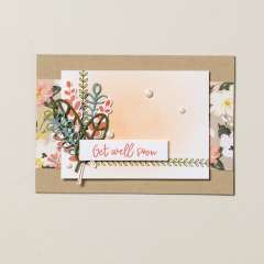 BRUSHED WITH BEAUTY 12" X 12" (30.5 X 30.5 CM) DESIGNER SERIES PAPER