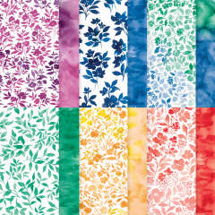 PAPIER DE LA SÉRIE DESIGN 12" X 12" (30,5 X 30,5 CM) POÉSIE DE JARDIN