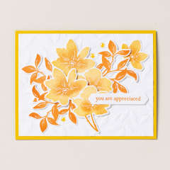 PARADISE GARDEN PHOTOPOLYMER STAMP SET (ENGLISH)