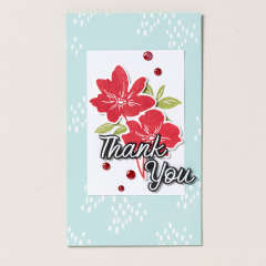 PARADISE GARDEN PHOTOPOLYMER STAMP SET (ENGLISH)