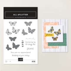 ALL AFLUTTER PHOTOPOLYMER STAMP SET (ENGLISH)