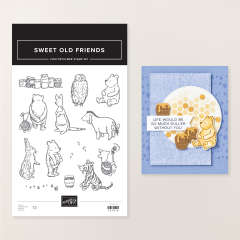 SWEET OLD FRIENDS PHOTOPOLYMER STAMP SET