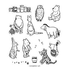 SWEET OLD FRIENDS PHOTOPOLYMER STAMP SET