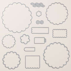 SCALLOPED BLOOMS BUNDLE (ENGLISH)