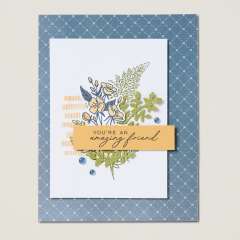 FERN & FLORA PHOTOPOLYMER STAMP SET (ENGLISH)