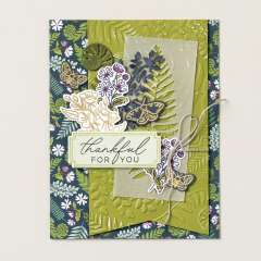 FERN & FLORA PHOTOPOLYMER STAMP SET (ENGLISH)