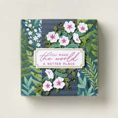 SET DE TAMPONS EN RÉSINE FLORA MIT FARN (ALLEMAND)
