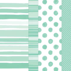 DESIGNERPAPIER 12" X 12" (30,5 X 30,5 CM) GEMALTE MUSTER SIGNALFARBEN
