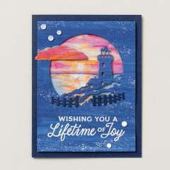 AURORE À L’HORIZON PHOTOPOLYMER STAMP SET (FRENCH)