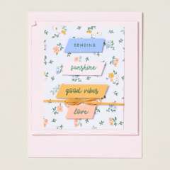 CRAFTED WITH CARE PHOTOPOLYMER STAMP SET (ENGLISH)