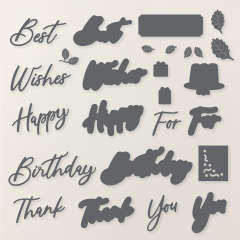 WORDS & WISHES BUNDLE (ENGLISH)