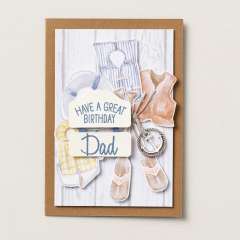 RELAXING WATERSIDE PHOTOPOLYMER STAMP SET (ENGLISH)