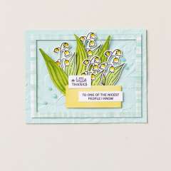 FLORAL SPRAY 3D EMBOSSING FOLDER
