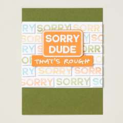 THANKS MAN PHOTOPOLYMER STAMP SET (ENGLISH)