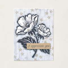 PRETTY POINSETTIA PHOTOPOLYMER STAMP SET (ENGLISH)