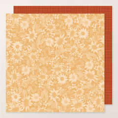 SUNFLOWER FIELDS 12" X 12" (30.5 X 30.5 CM) DESIGNER SERIES PAPER & STICKER SHEET (ENGLISH)
