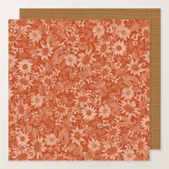 SUNFLOWER FIELDS 12" X 12" (30.5 X 30.5 CM) DESIGNER SERIES PAPER & STICKER SHEET (ENGLISH)