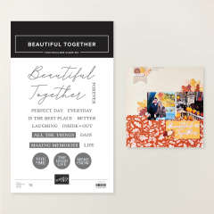 BEAUTIFUL TOGETHER PHOTOPOLYMER STAMP SET (ENGLISH)