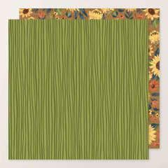 SUNFLOWER FIELDS 12" X 12" (30.5 X 30.5 CM) DESIGNER SERIES PAPER