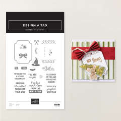 DESIGN A TAG PHOTOPOLYMER STAMP SET (ENGLISH)