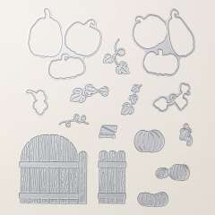 LOT CITROUILLES PEINTES (FRANÇAIS)