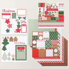 HOME FOR CHRISTMAS SCRAPBOOKING WORKSHOP KIT (ENGLISH)