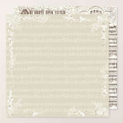 YULETIDE CAROLS 12" X 12" (30.5 X 30.5 CM) DESIGNER SERIES PAPER