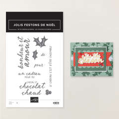 JOLIS FESTONS DE NOËL PHOTOPOLYMER STAMP SET (FRENCH)