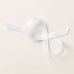 WHITE 3/8" (1 CM) TEXTURED RIBBON