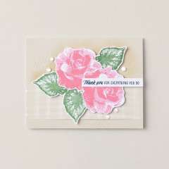 BEGONIA BELLE PHOTOPOLYMER STAMP SET (ENGLISH)