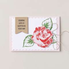 BEGONIA BELLE PHOTOPOLYMER STAMP SET (ENGLISH)