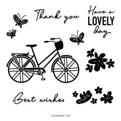 BIKES & BLOOMS PAPER PUMPKIN PAST KIT (ENGLISH)