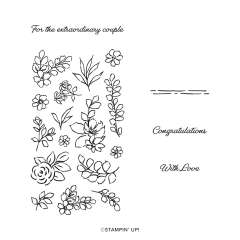 EXTRAORDINARY FLORA PHOTOPOLYMER STAMP SET (ENGLISH)