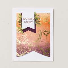 GARDEN SILHOUETTE HOT FOIL DIE